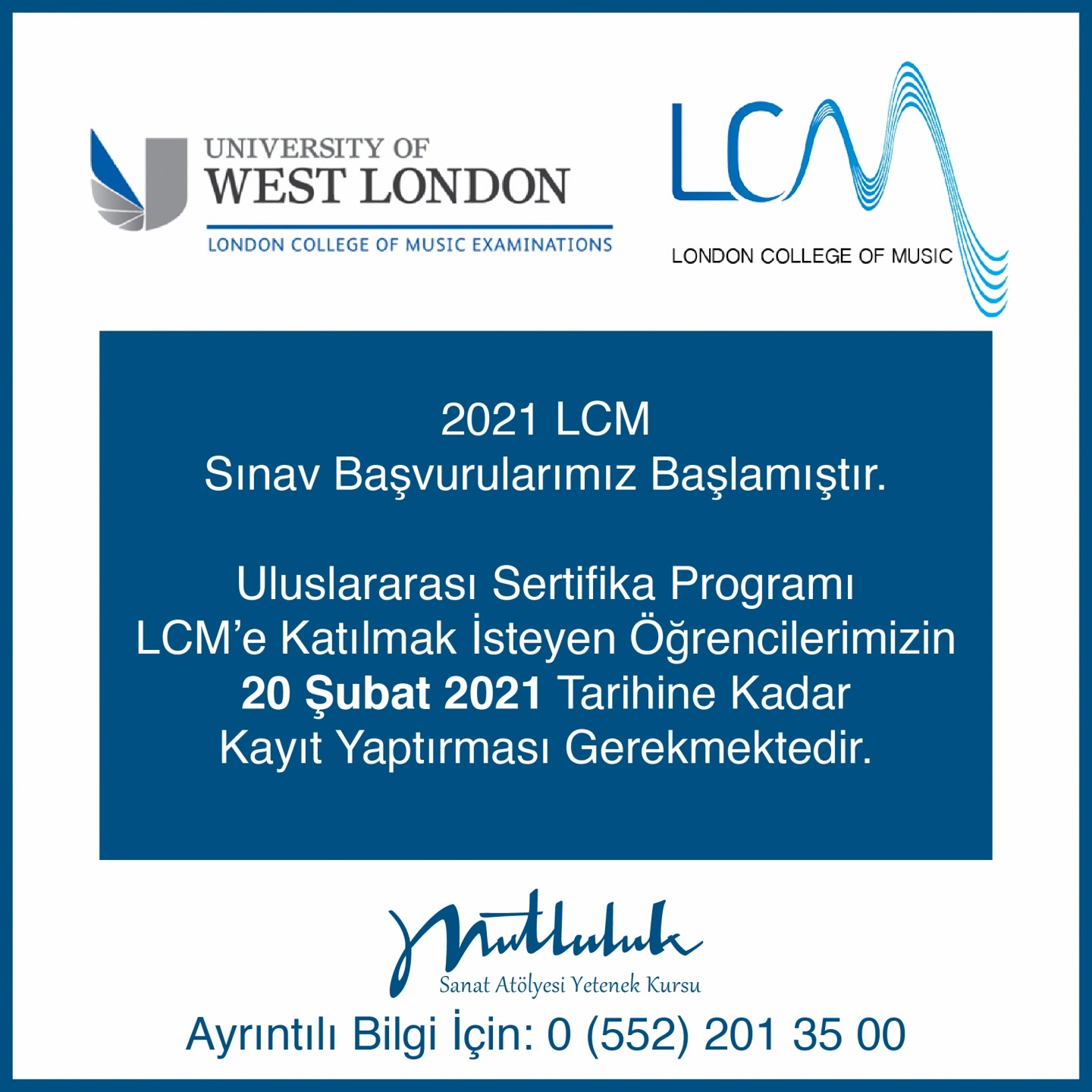 LCM 2021 BAŞVURULARI BAŞLADI !