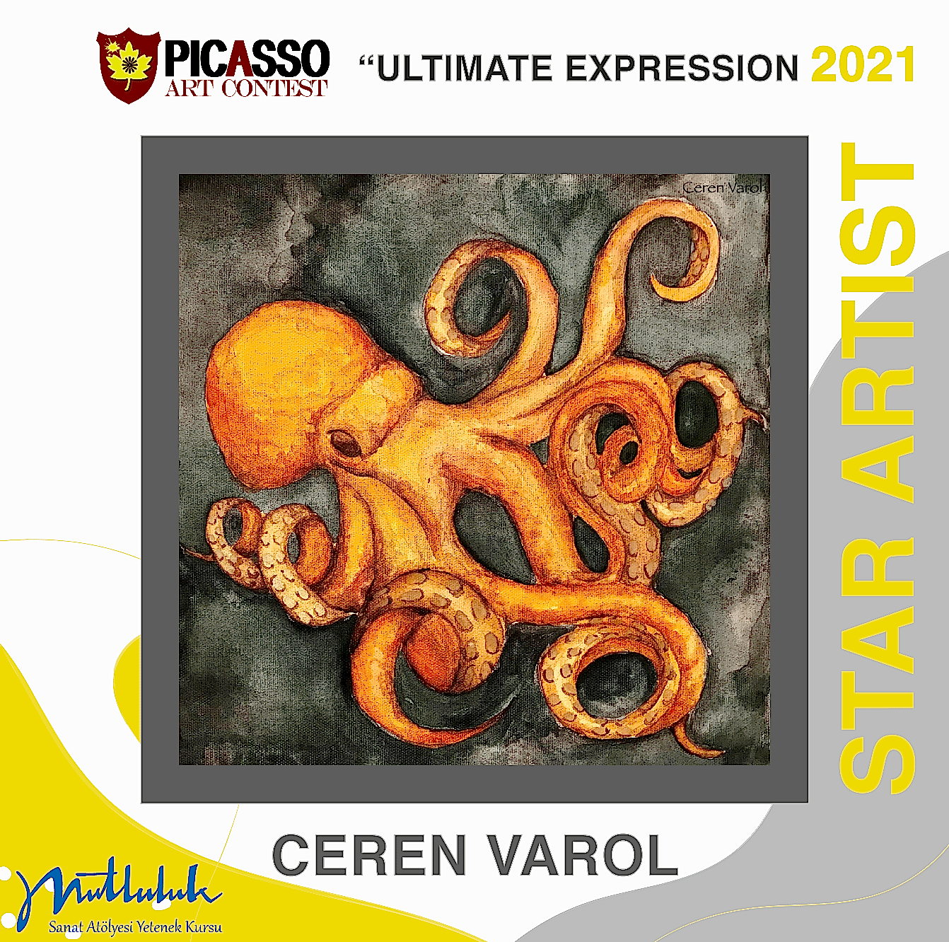 CEREN VAROL YILDIZ SANATÇI SEÇİLDİ ! - ULTIMATE EXPRESSION 2021 INDIA